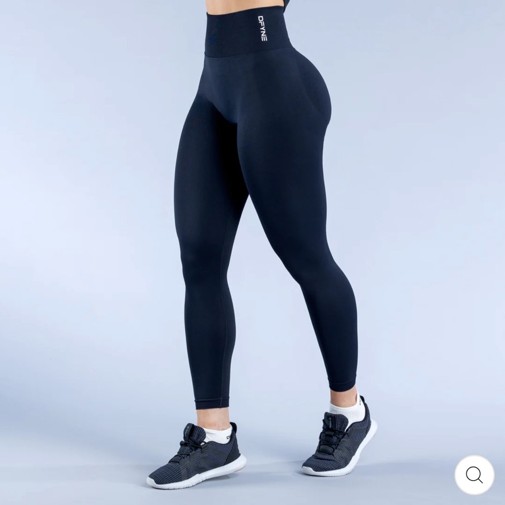 DFYNE Dynamic Black Leggings